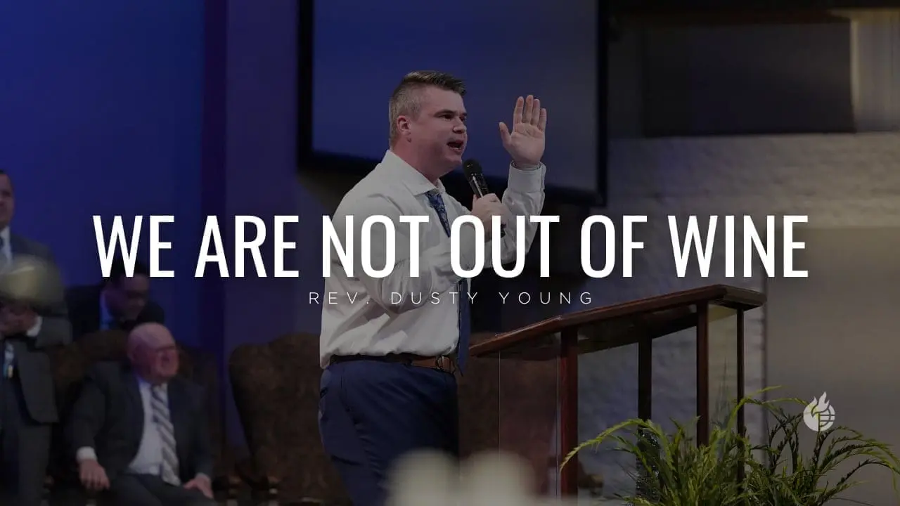 We Are Not Out Of Wine