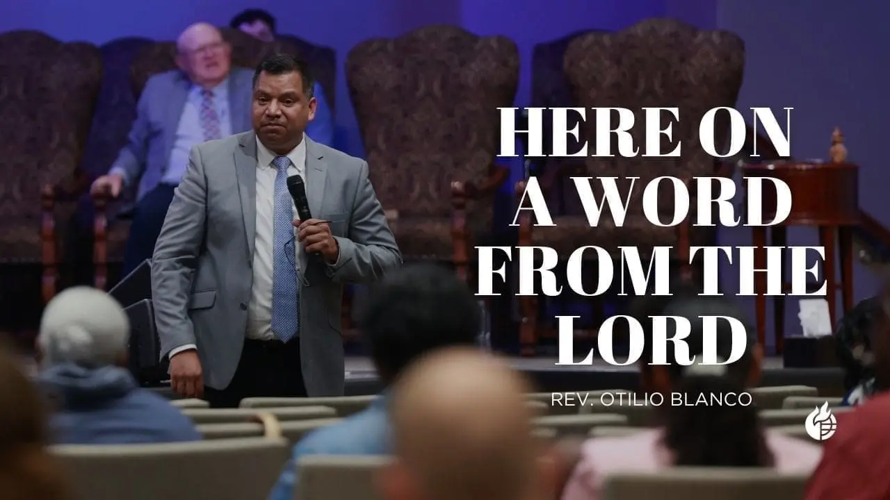 Here on a Word from the Lord