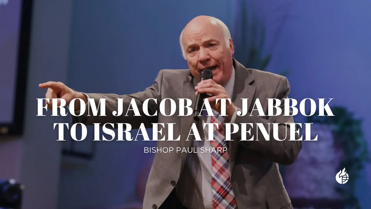 From Jacob At Jabbok To Israel At Penuel