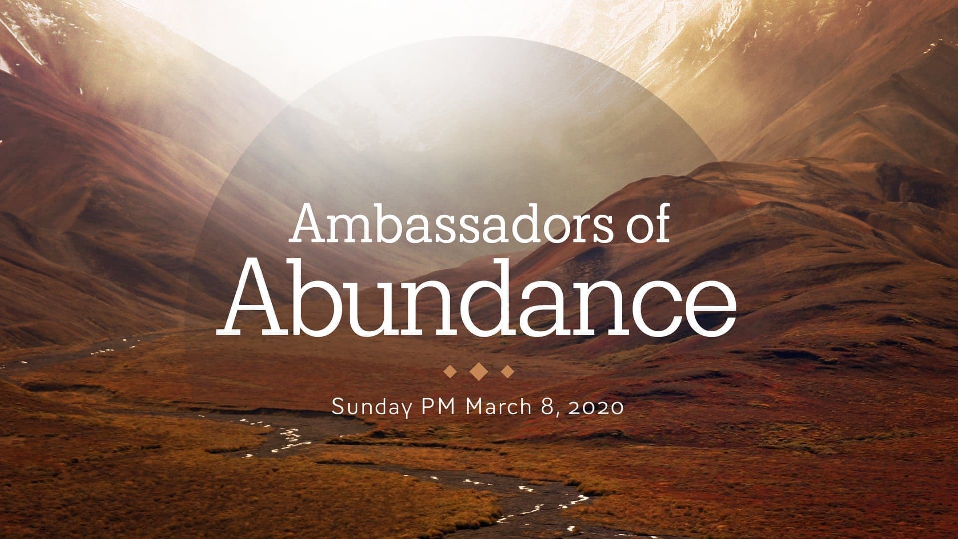 Ambassadors of Abundance