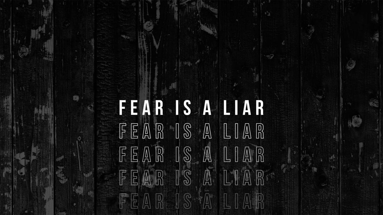 Fear is a Liar