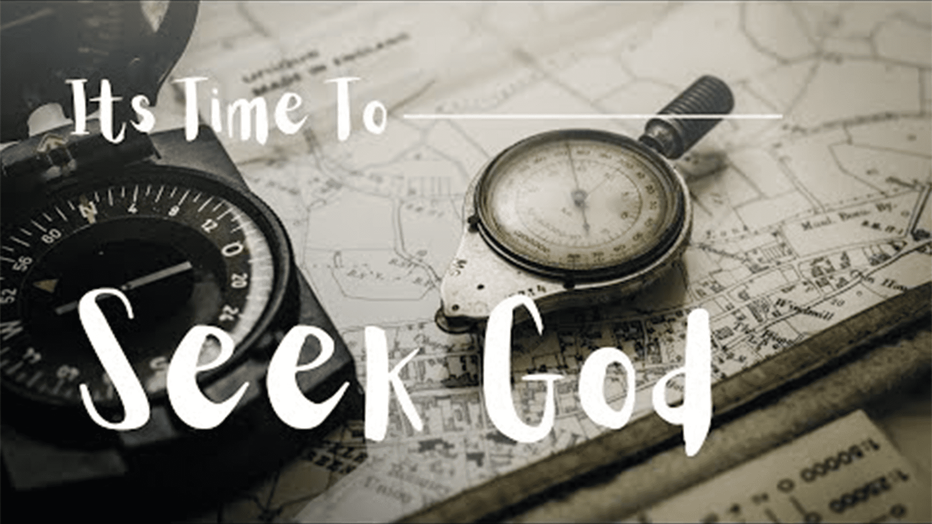 It’s Time to Seek God