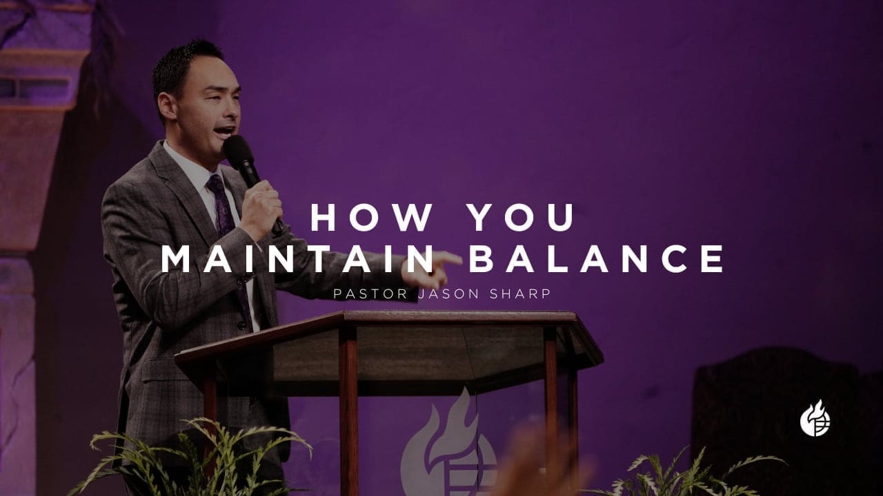 How You Maintain Balance