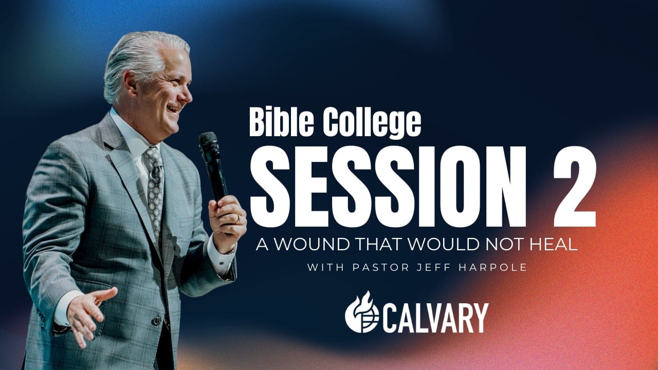 Bible College Night 2: A Wound That Would Not Heal
