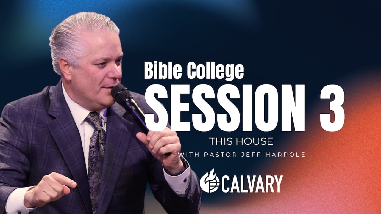 Bible College Night 3: This House