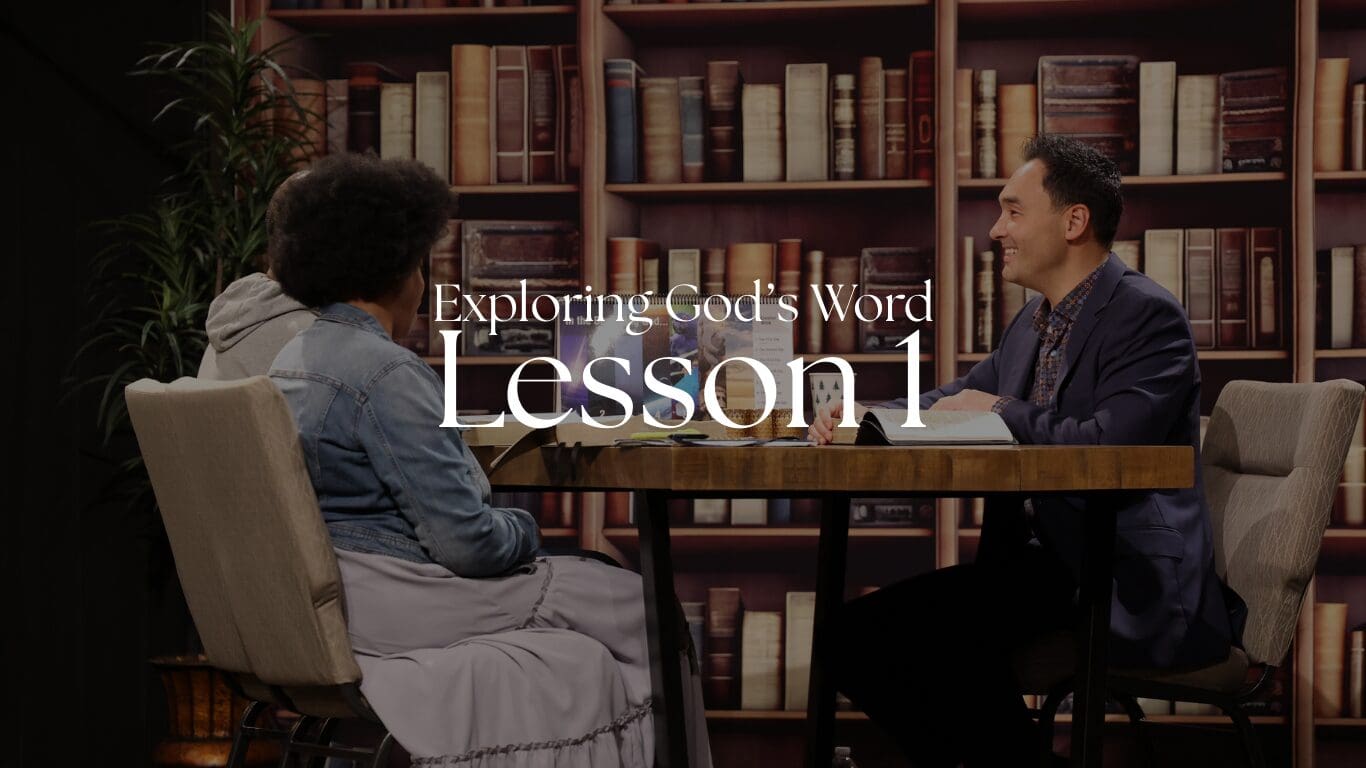 Bible Study Lesson 1